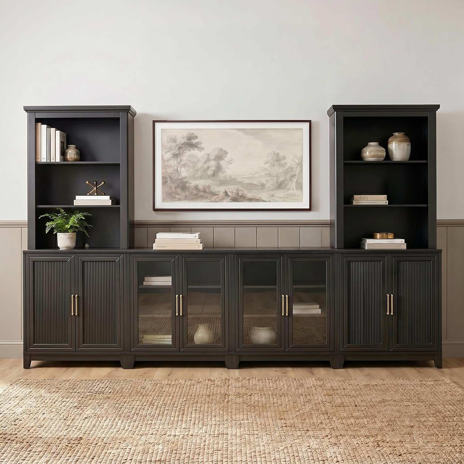 The Martha Stewart Bedford Modular 6-Piece Cabinet Set